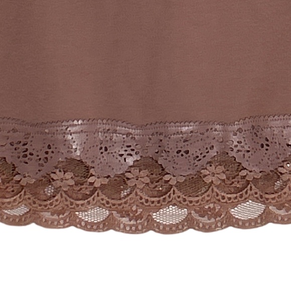 Absolu Women's Pink Mini Skirt with Lace Trim Size S - Picture 2 of 6
